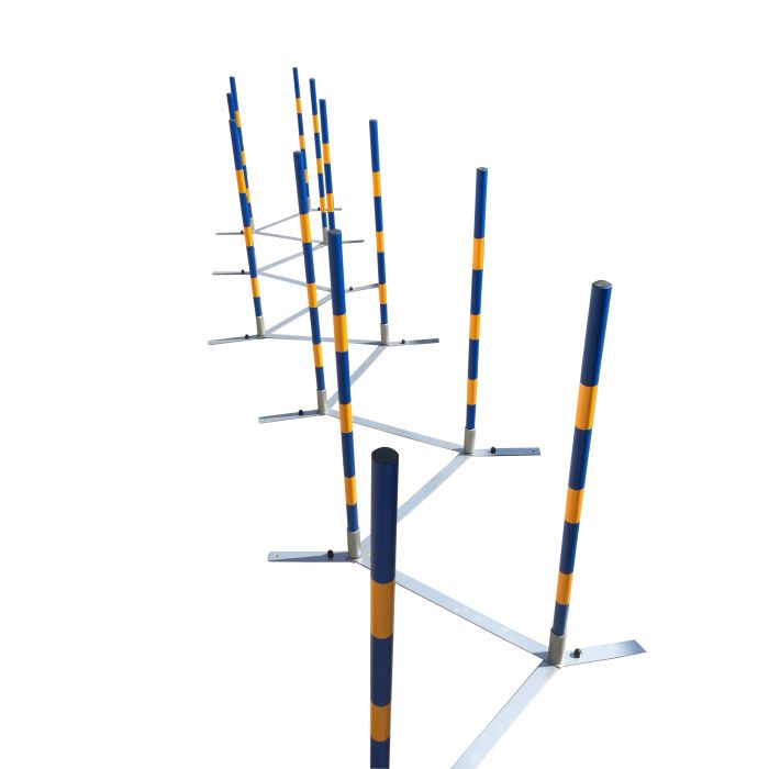 PROFESSIONELE AGILITY SLALOM - 12 PALEN - ZIGZAG