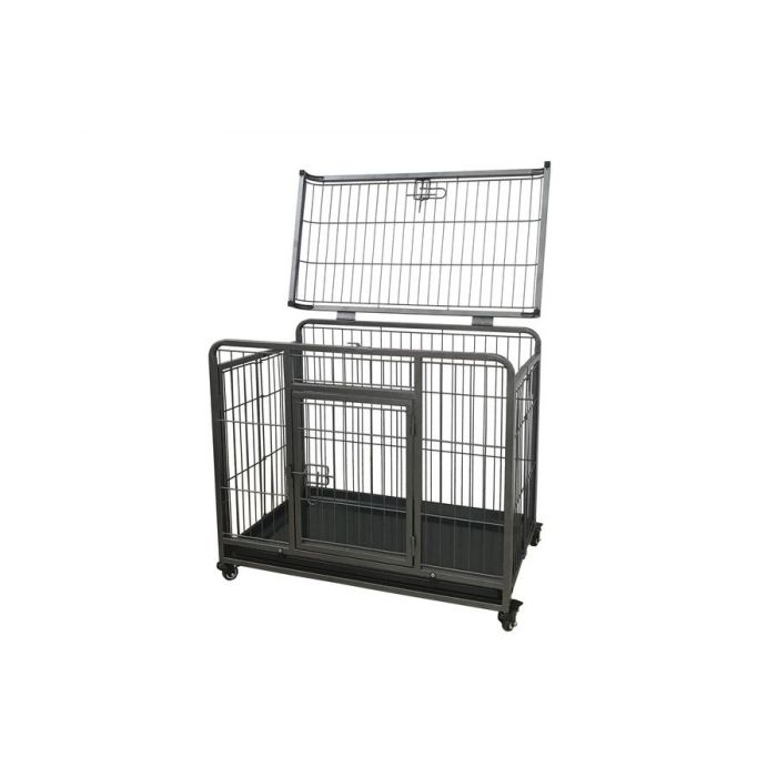 HEAVY DUTY HONDENBENCH OPVOUWBAAR