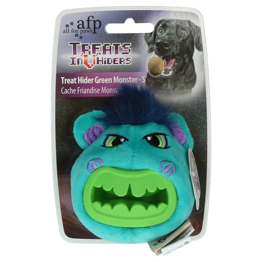 AFP Treats In "V" Hiders - Treat Hider Small Groen Monster