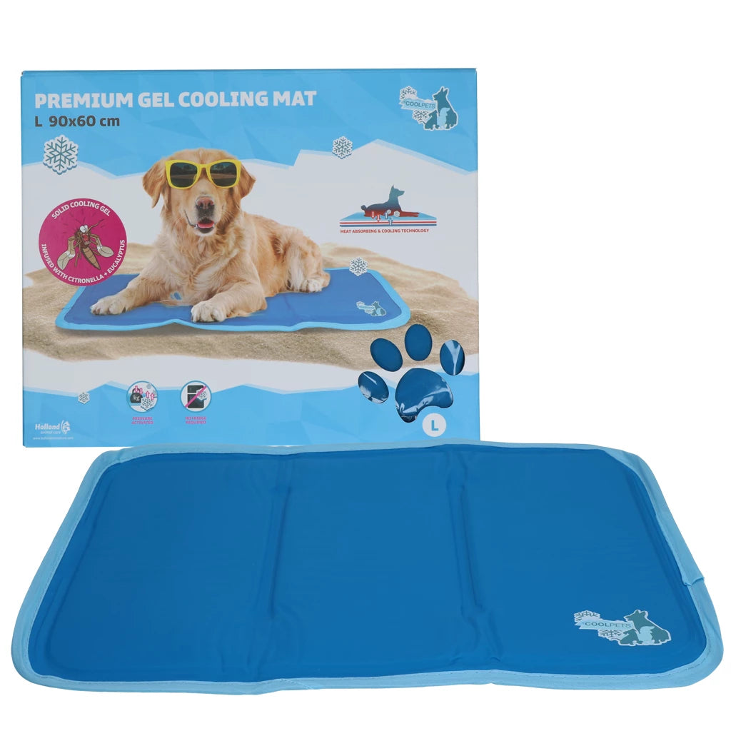 Coolpets Premium Solid gel Cooling Mat - (Verschillende maten)