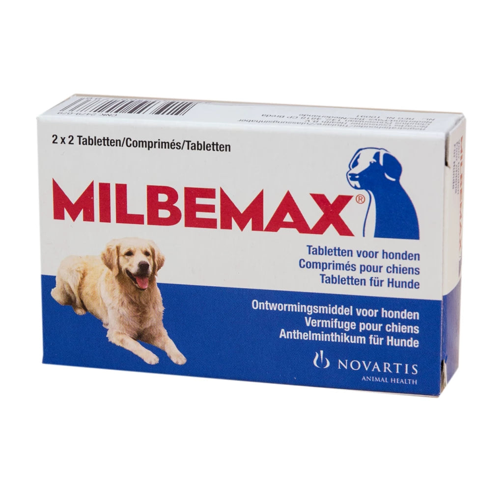 Milbemax Tabletten Hond Groot 5-75kg ( 2 varianten )