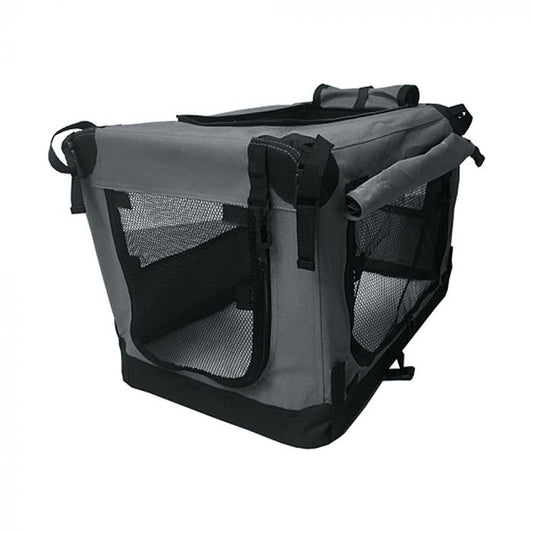 NYLON REISBENCH - PREMIUM SERIE - ANTRACIET - OPVOUWBAAR