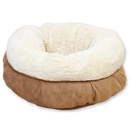 AFP Lambswool - Donut Bed Beige (45 x 45 x 25 cm)