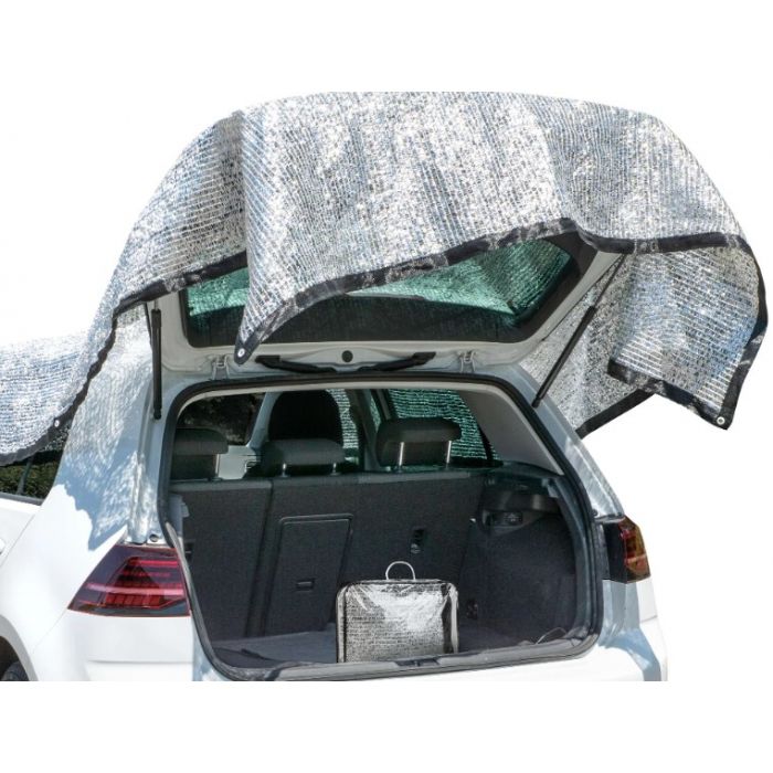 ZONWEREND DOEK - SCHADUWDOEK - ZONNEZEIL, WARMTEBESCHERMING - UV-BESCHERMING - 2 X 2 METER