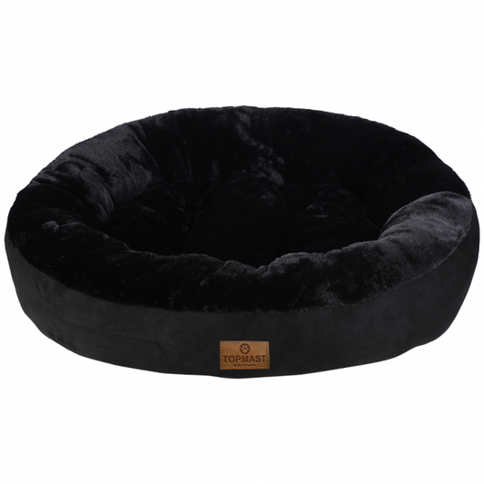 COMFORT DONUT - SUPERSOFT  - ZWART