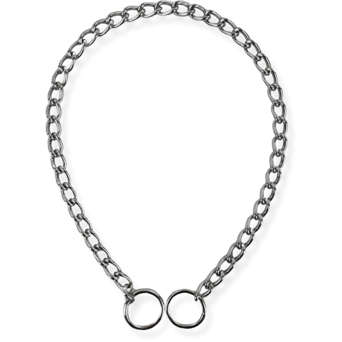 SLIPKETTING - ANTI-TREK HALSBAND - METAAL