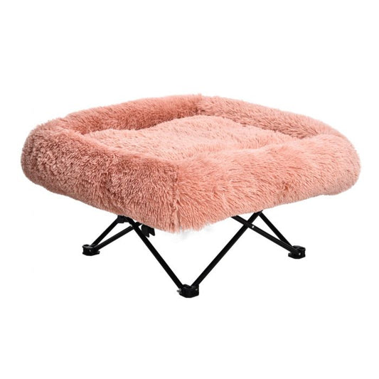 STRETCHER FLUFFY - ROZE - 72 X 72 CM